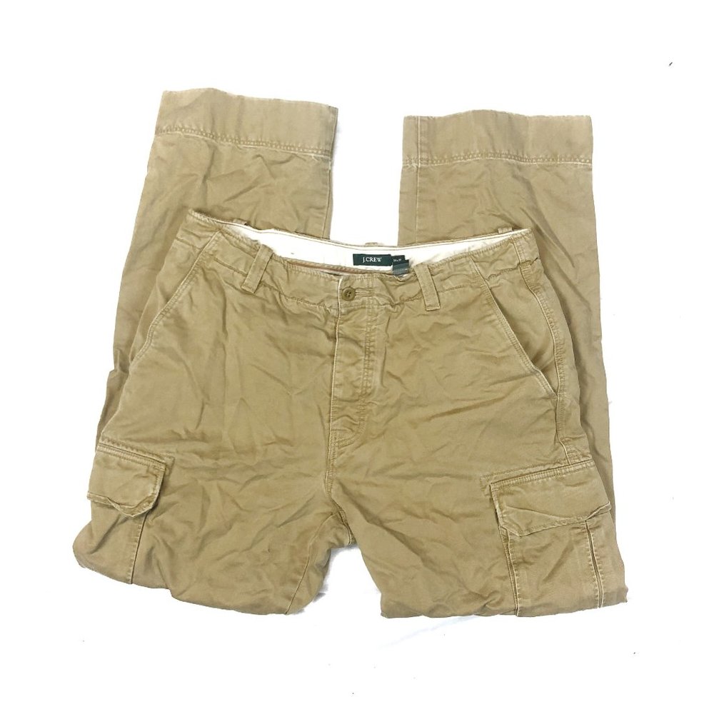 J. CREW Sun-Faded Cargo Pant Slim-Fit Size 34x32